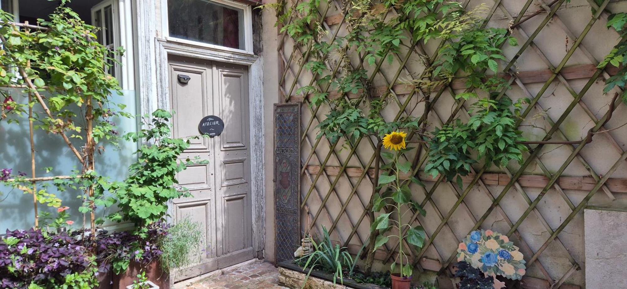 Atelier Des Glycines, Troyes Bouchon De Champagne, Sublime Site Patrimonial Exterior foto